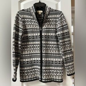 Appleseed's Nordic Full-Zip Sweater Jacket